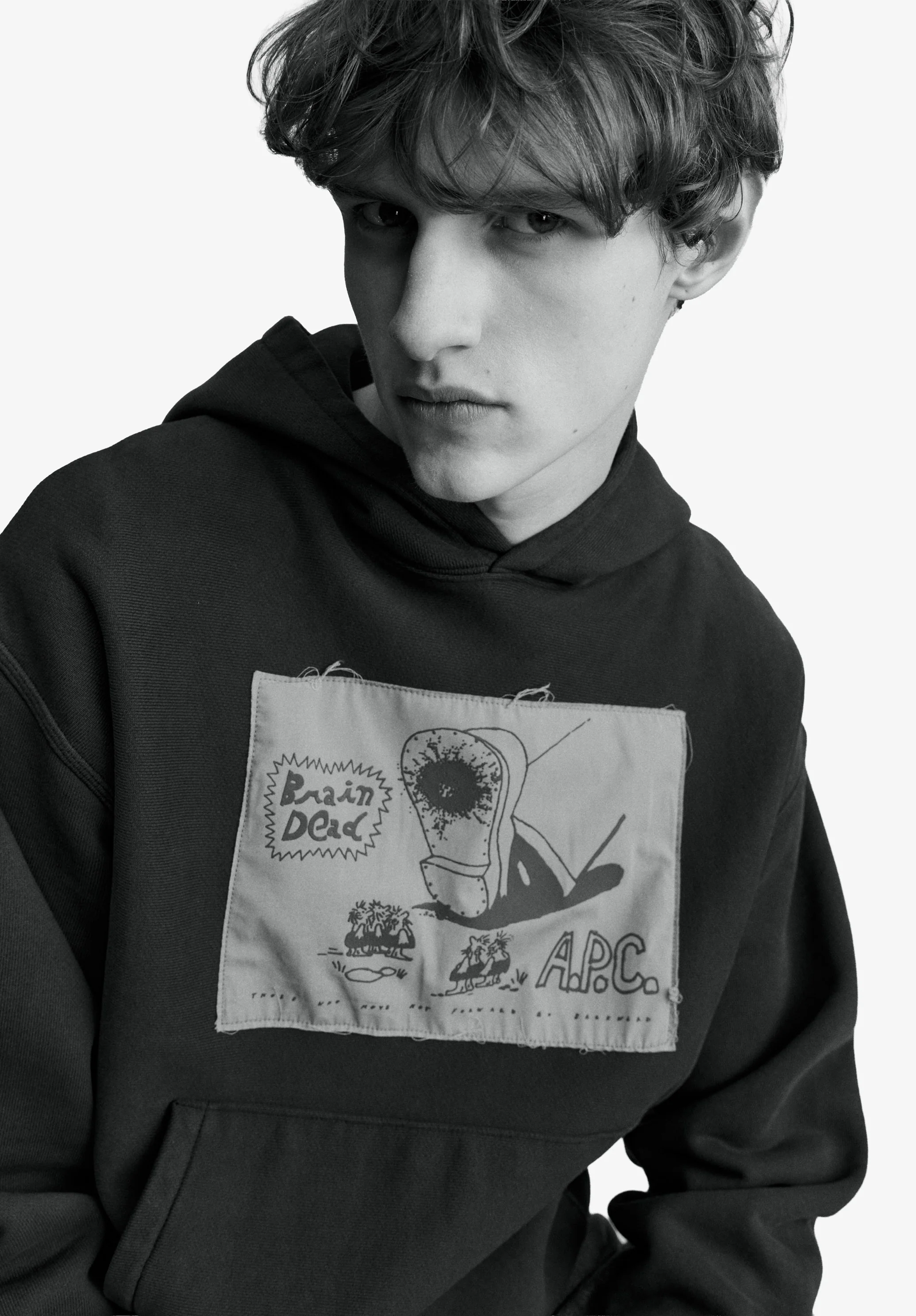 A.P.C. x Brain Dead Stomp hoodie - Image 5