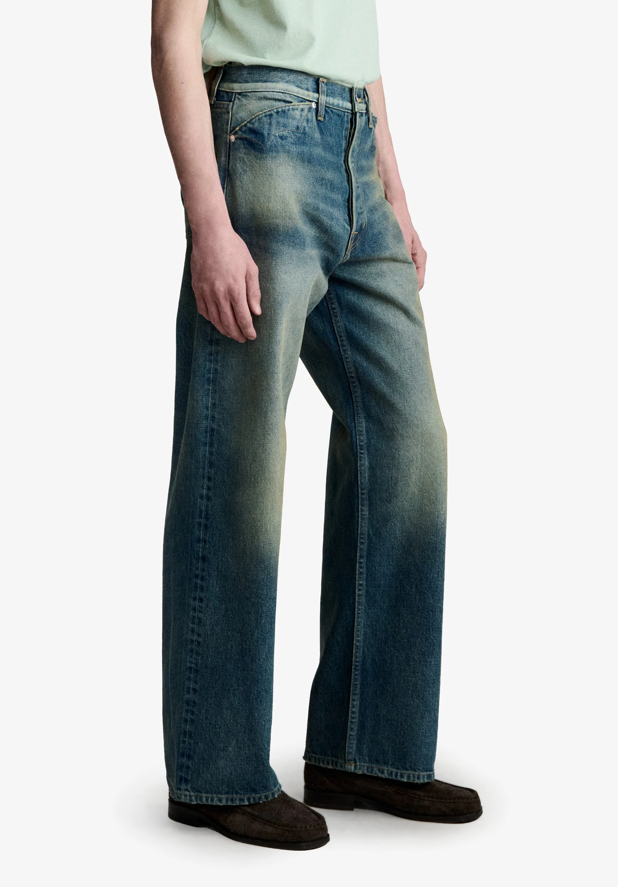 A.P.C. x Brain Dead Type 00 selvedge denim pants - Image 6