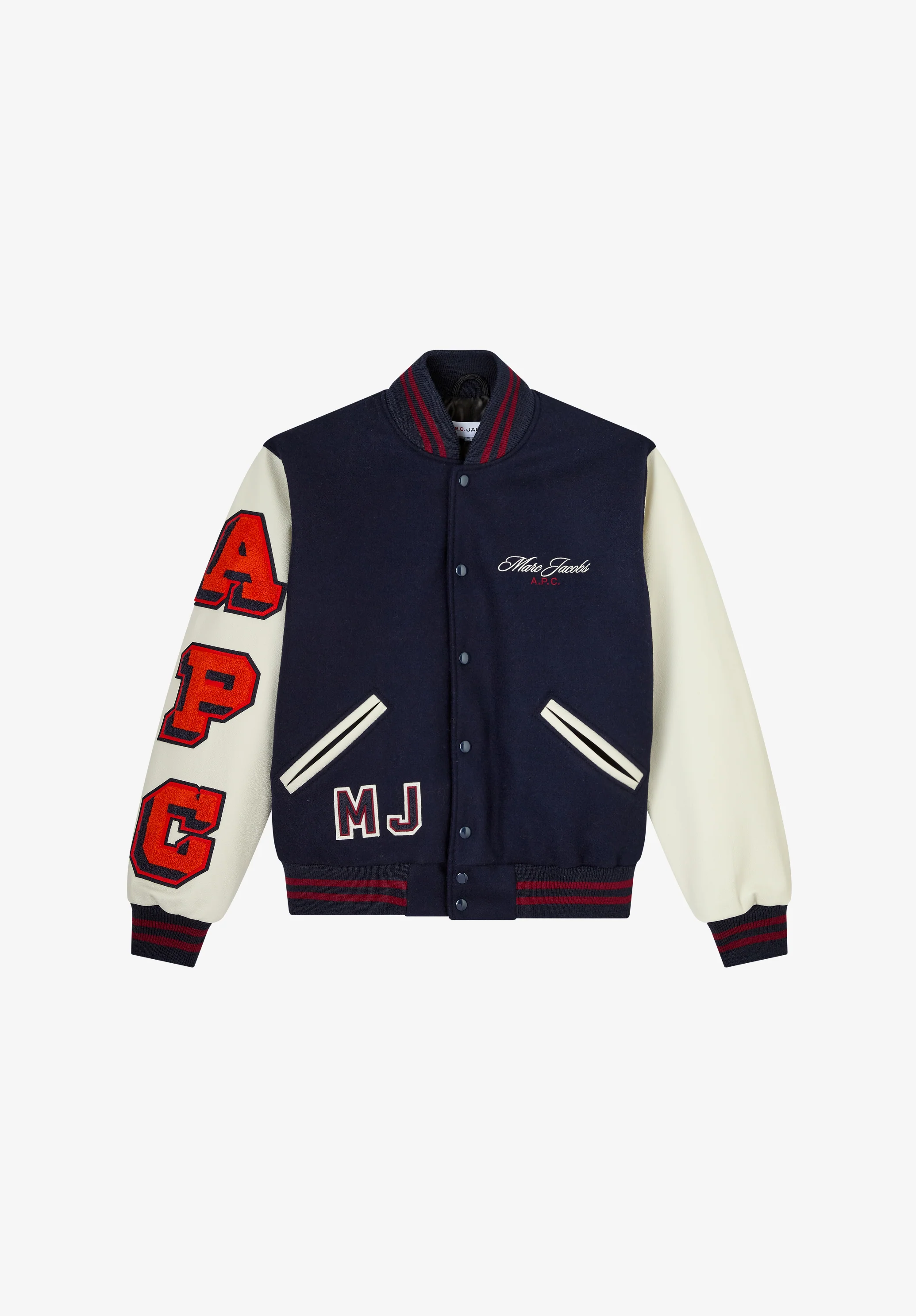 A.P.C. x Marc Jacobs. The  Varsity Jacket