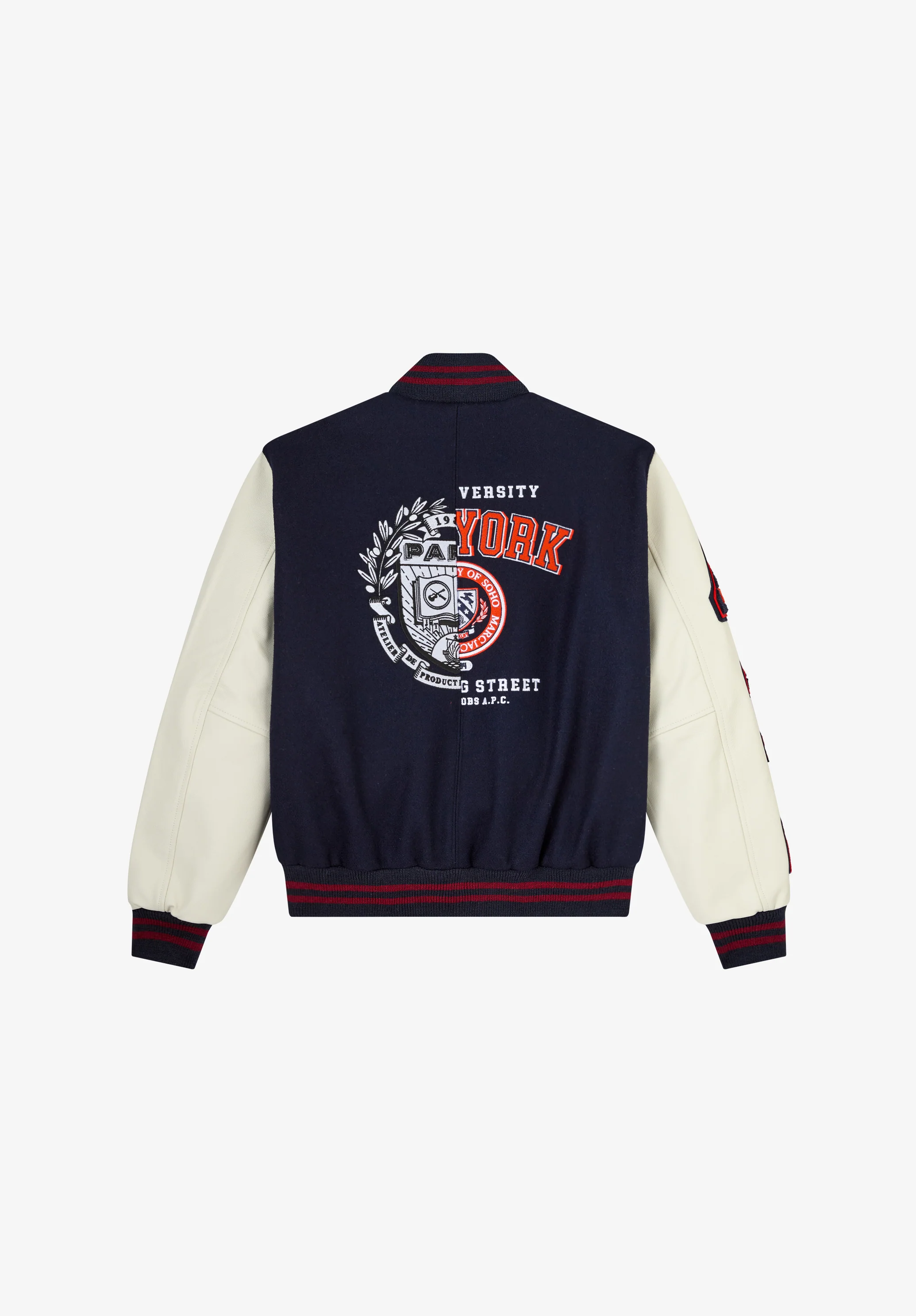 A.P.C. x Marc Jacobs. The  Varsity Jacket - Image 8