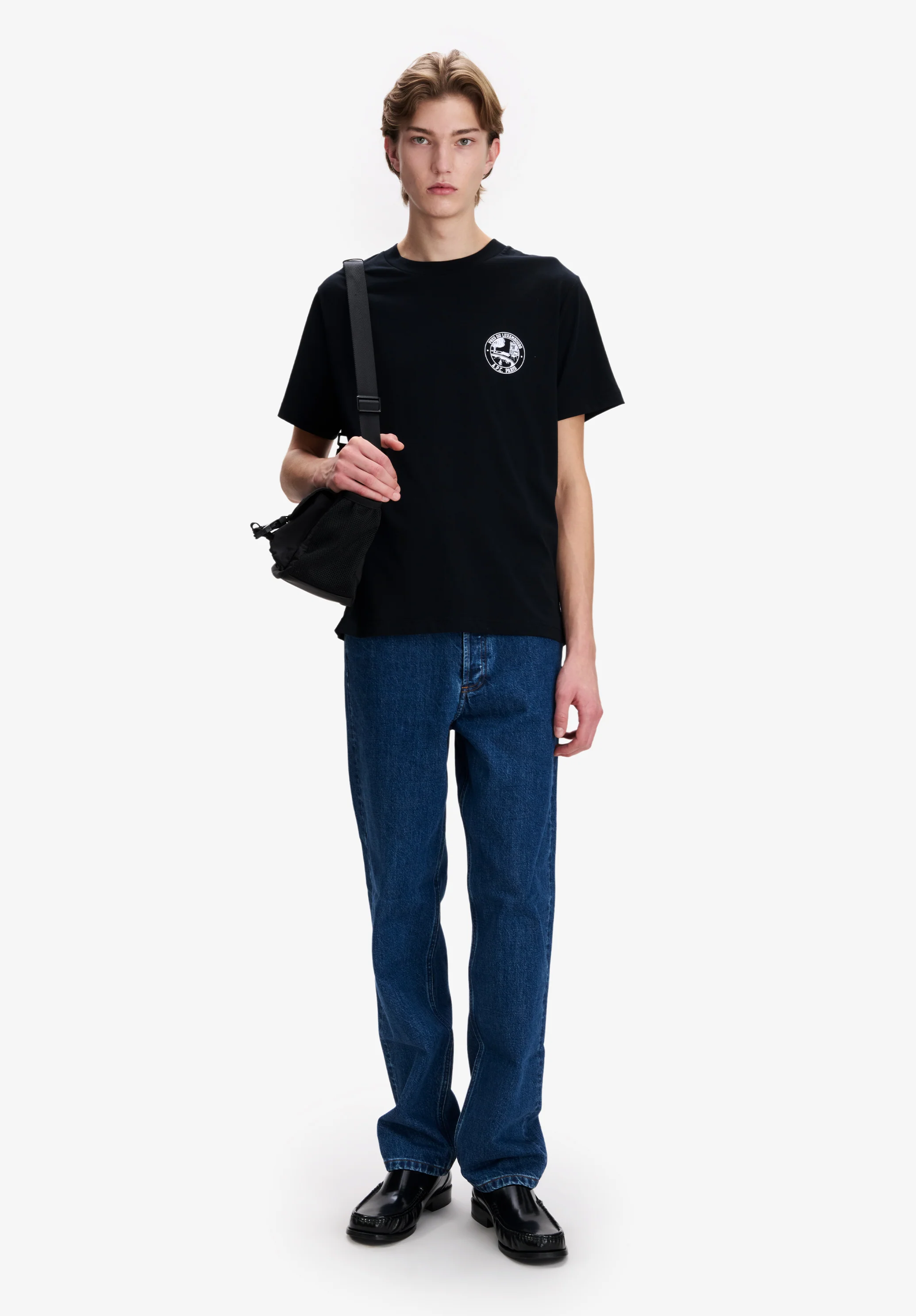 Black t-shirt with garden logo - Image 2