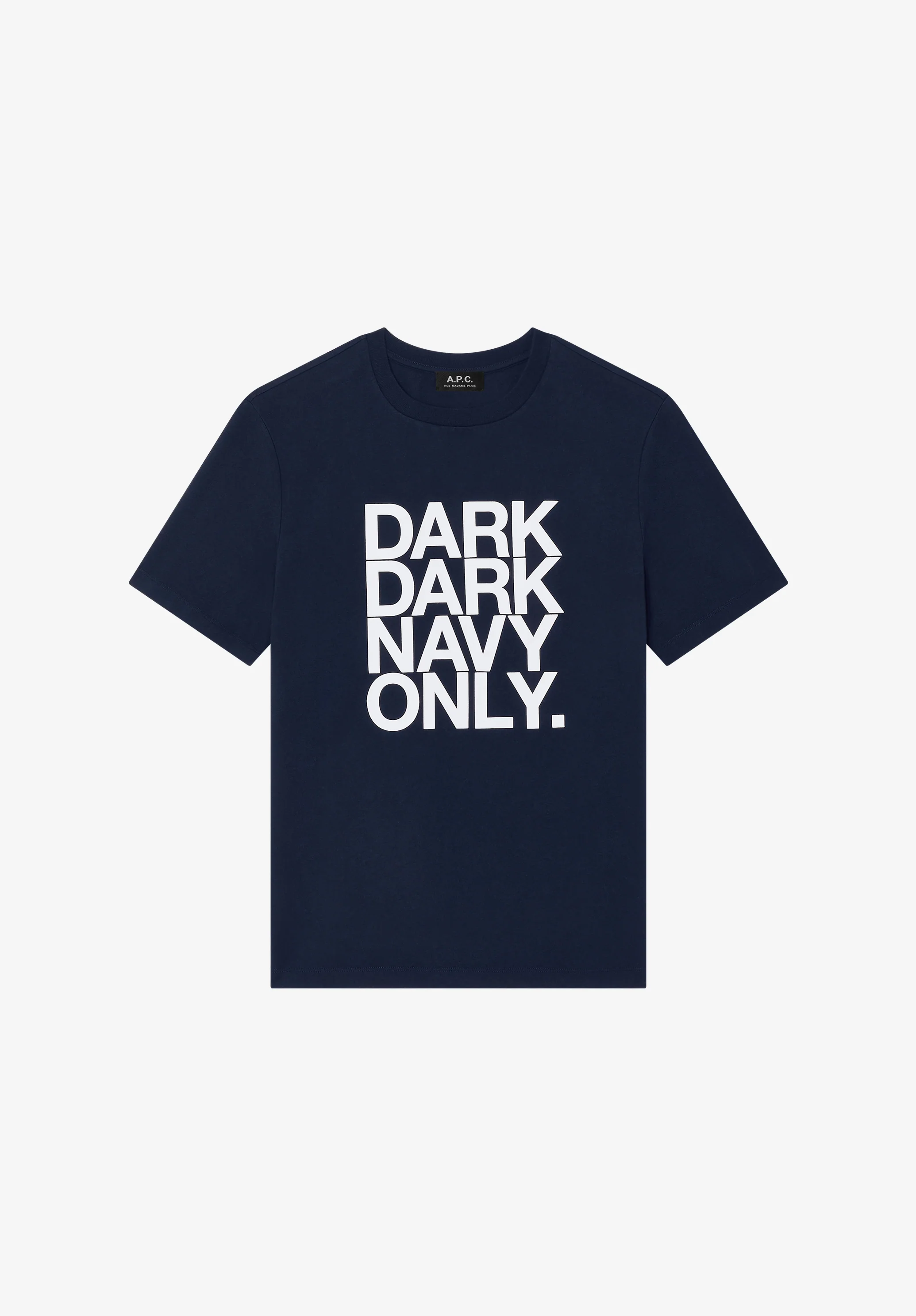 Dark dark navy only T-shirt