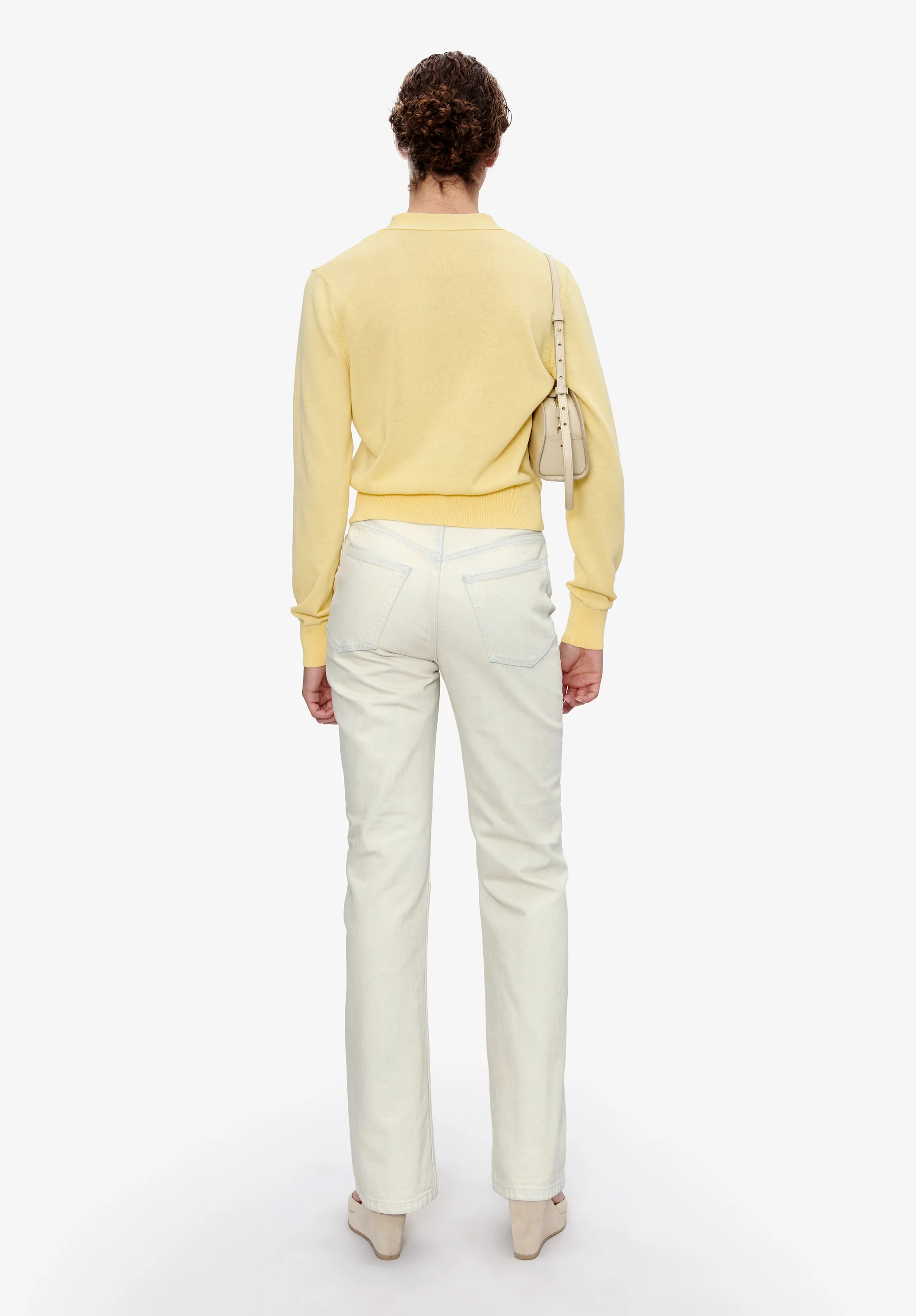 Deep V-neck cardigan - Image 3