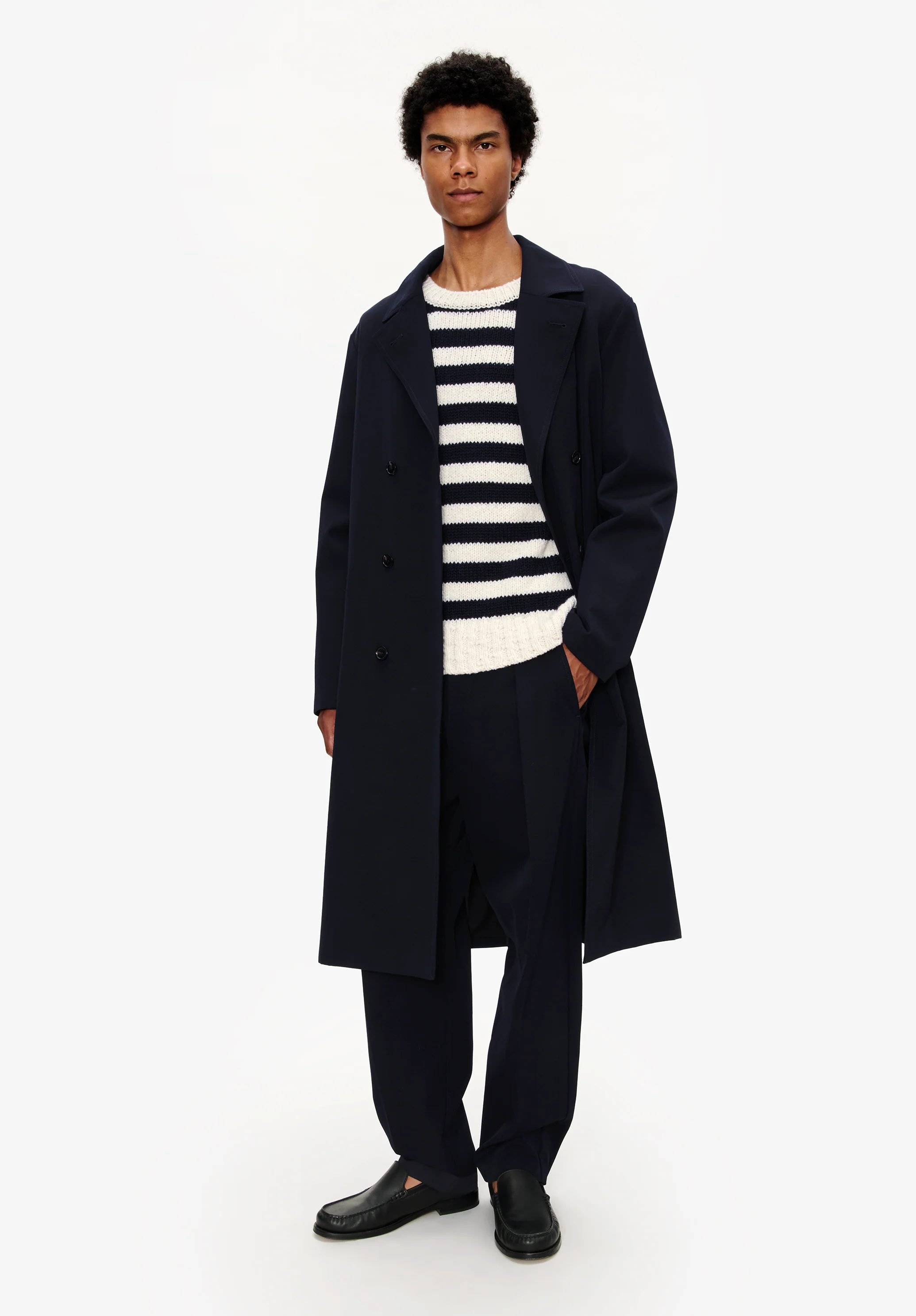 Double-breasted coat - Image 2