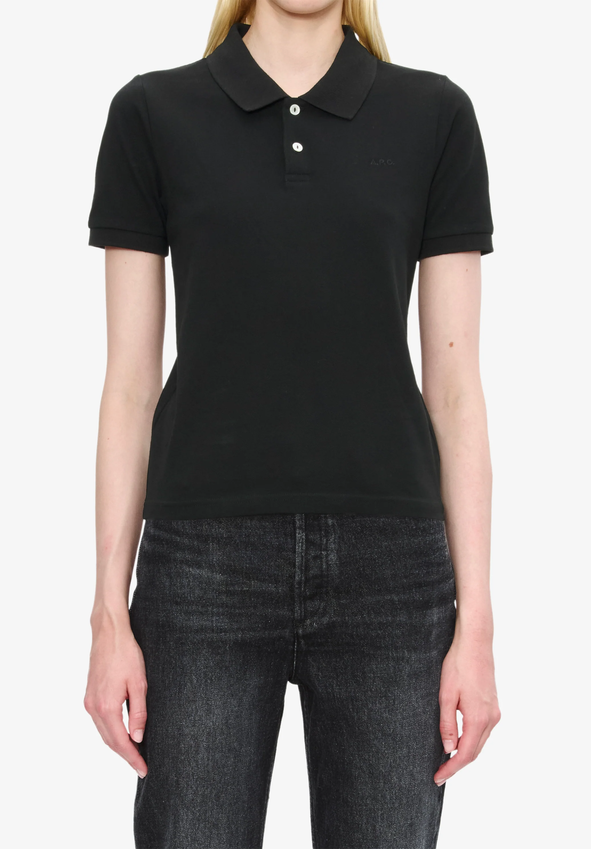 Fitted polo shirt - Image 4