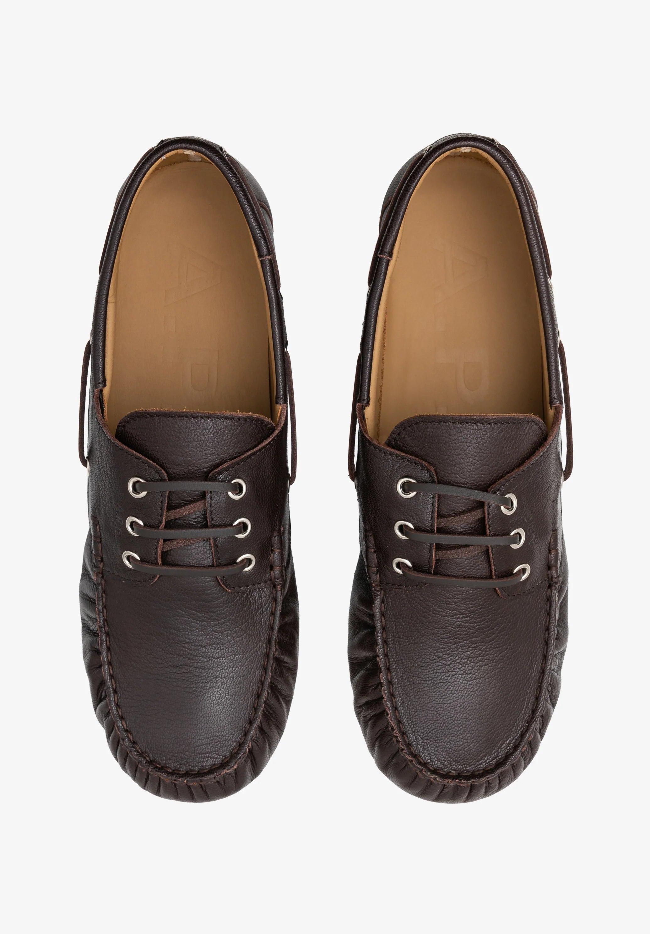 Leather boat shoes - Image 3