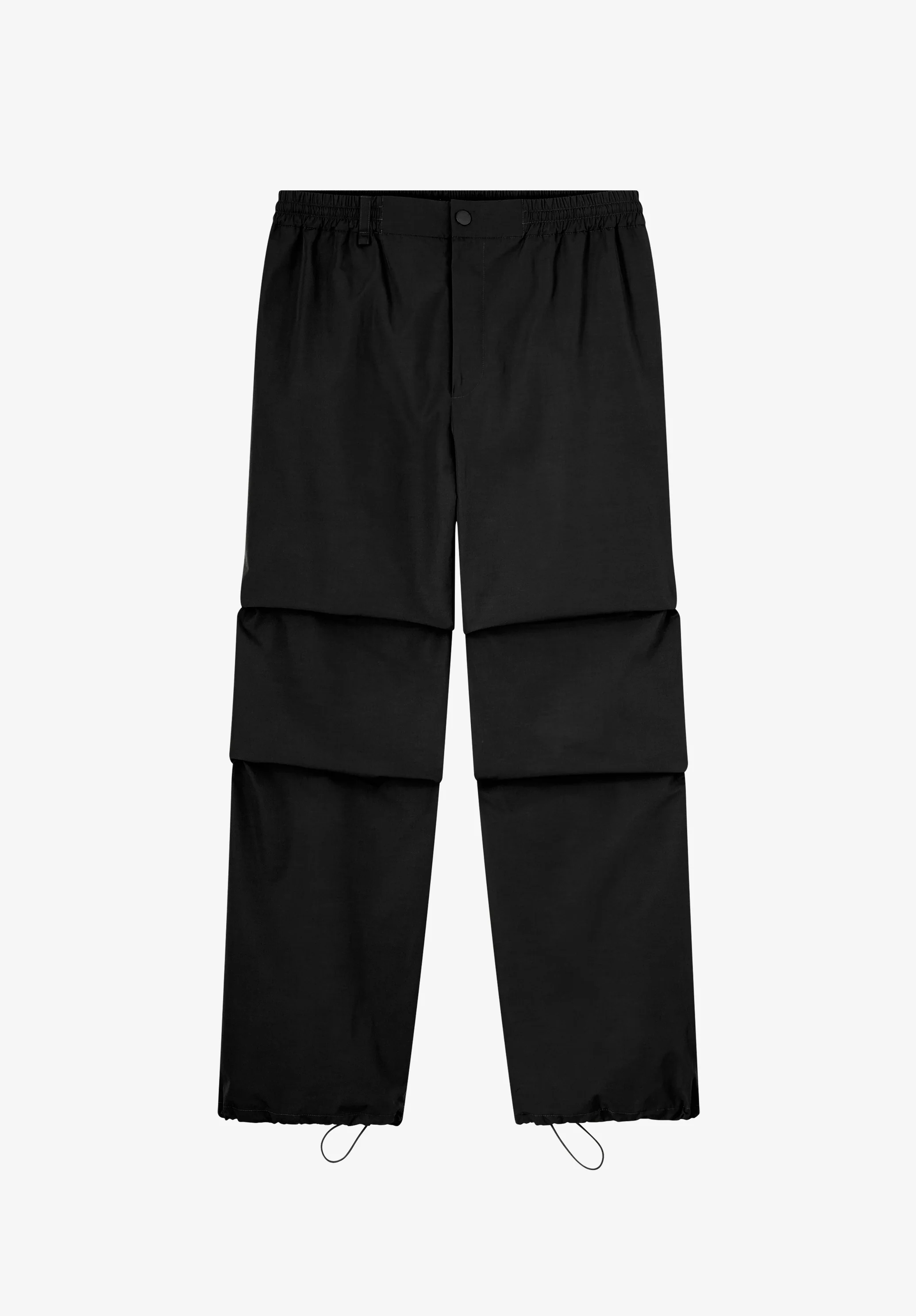 Loose-fit trousers in technical canvas