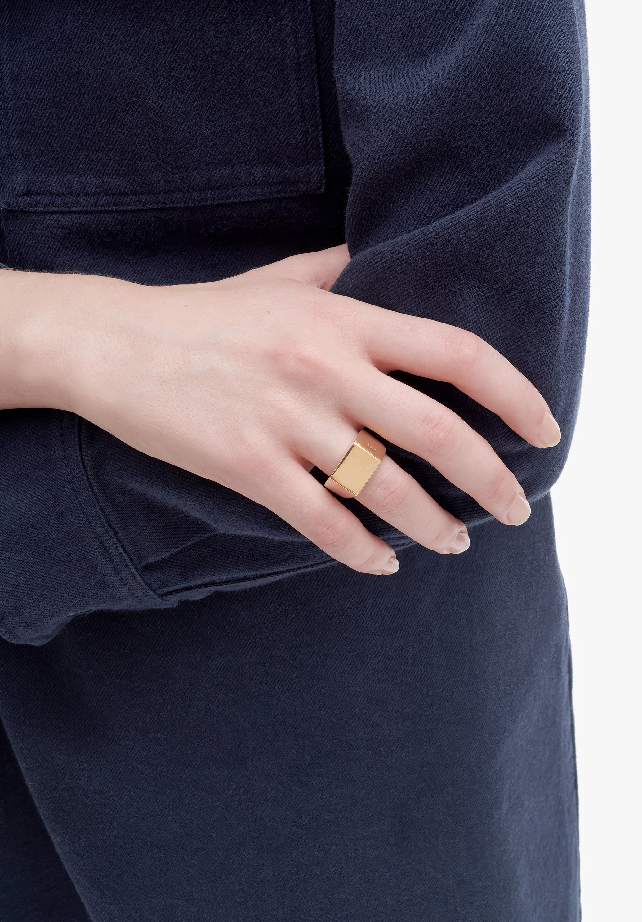 Minimal signet ring - Image 2