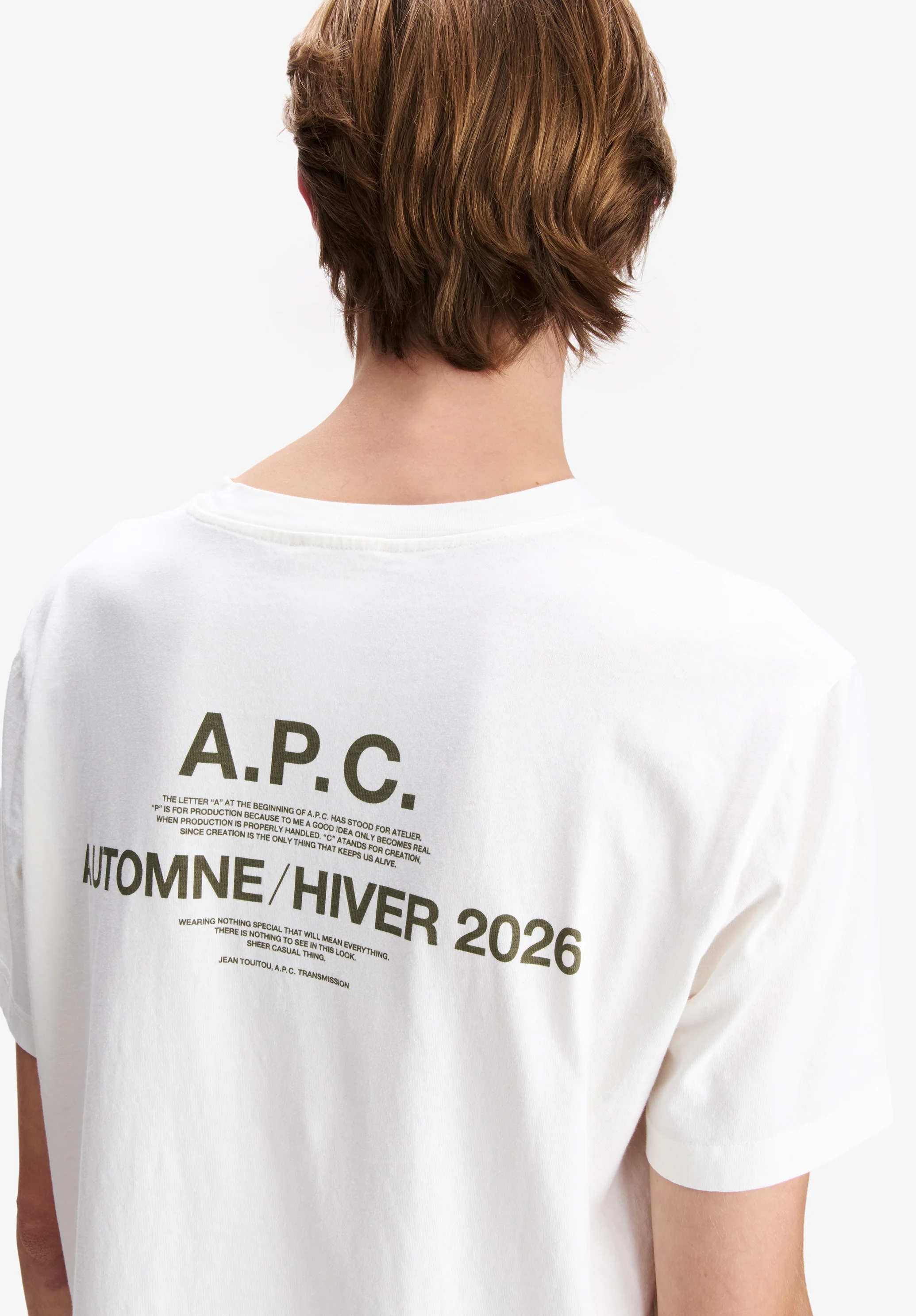 Off-white A.P.C. Autumn 26 t-shirt - Image 4