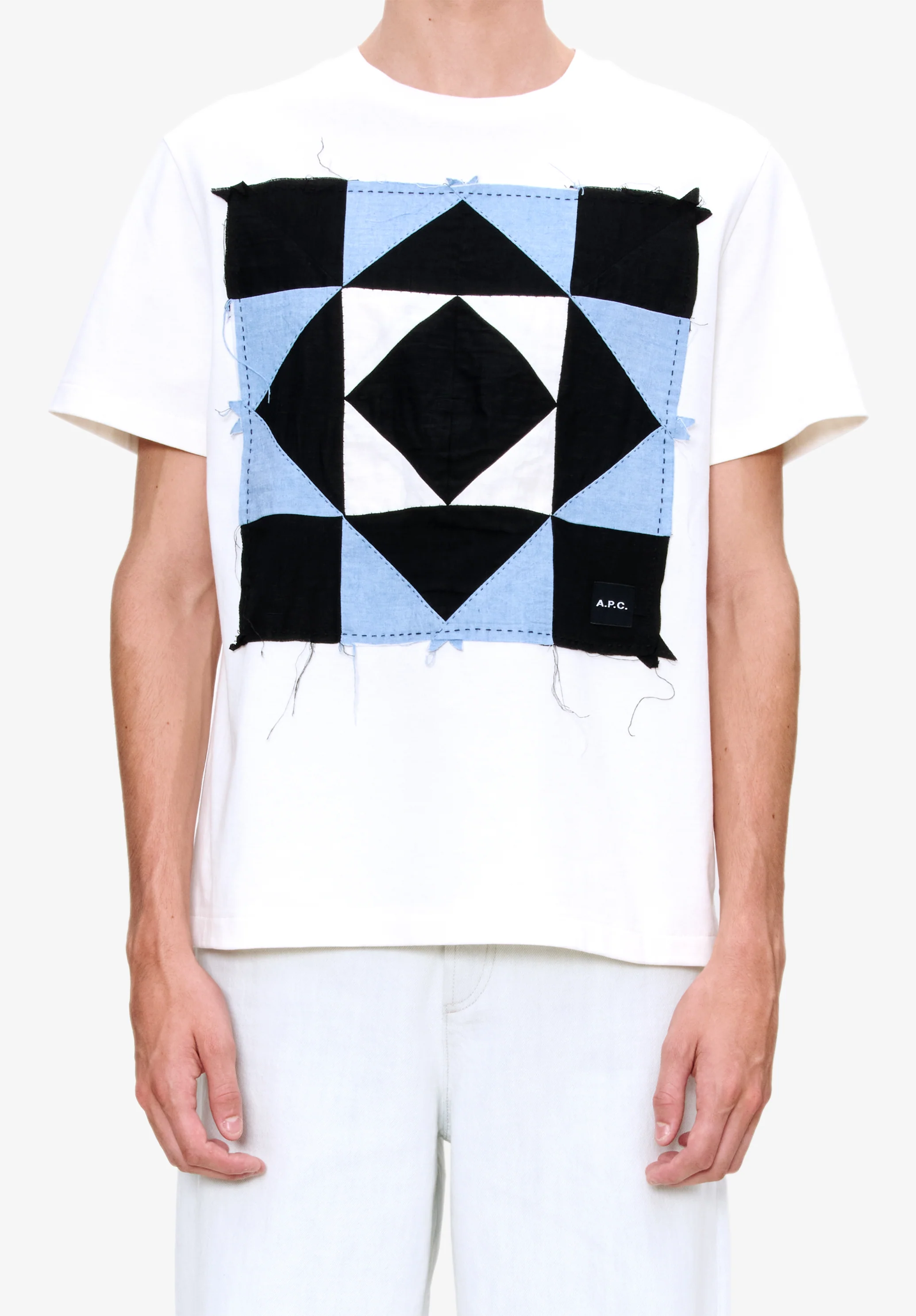 Patchwork T-shirt - Image 4
