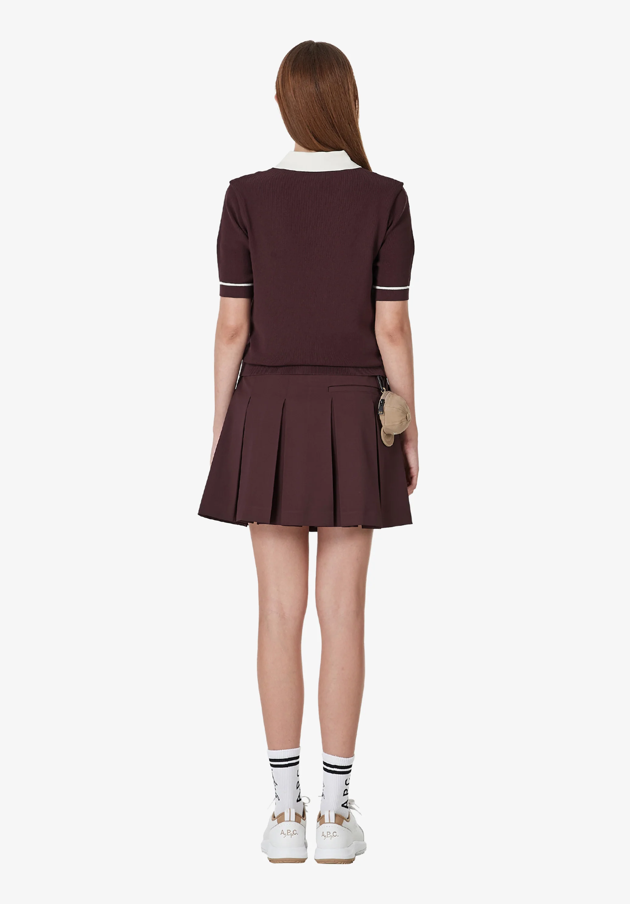 Polo with contrast collar - Image 3