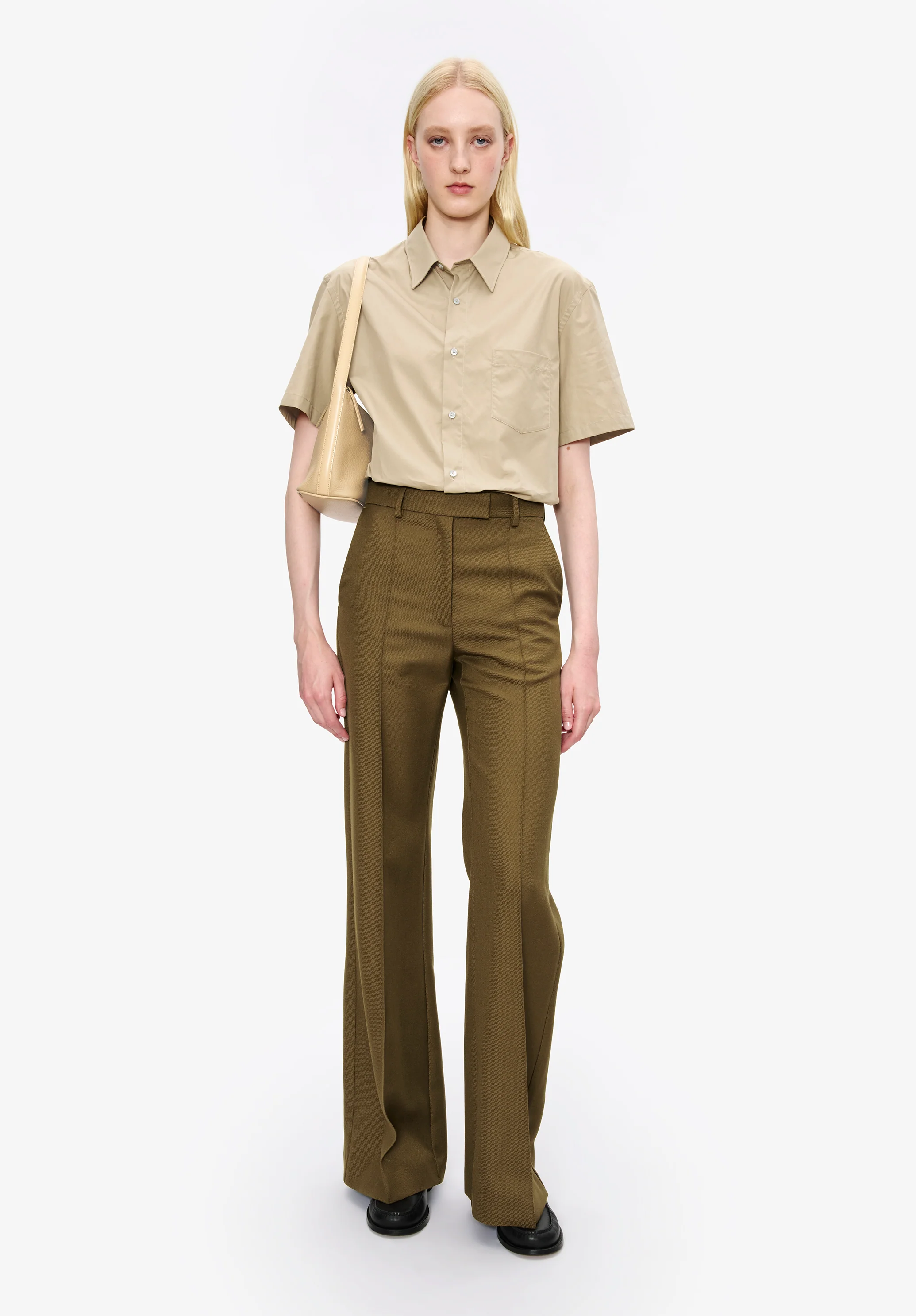 Poplin short-sleeve shirt - Image 5