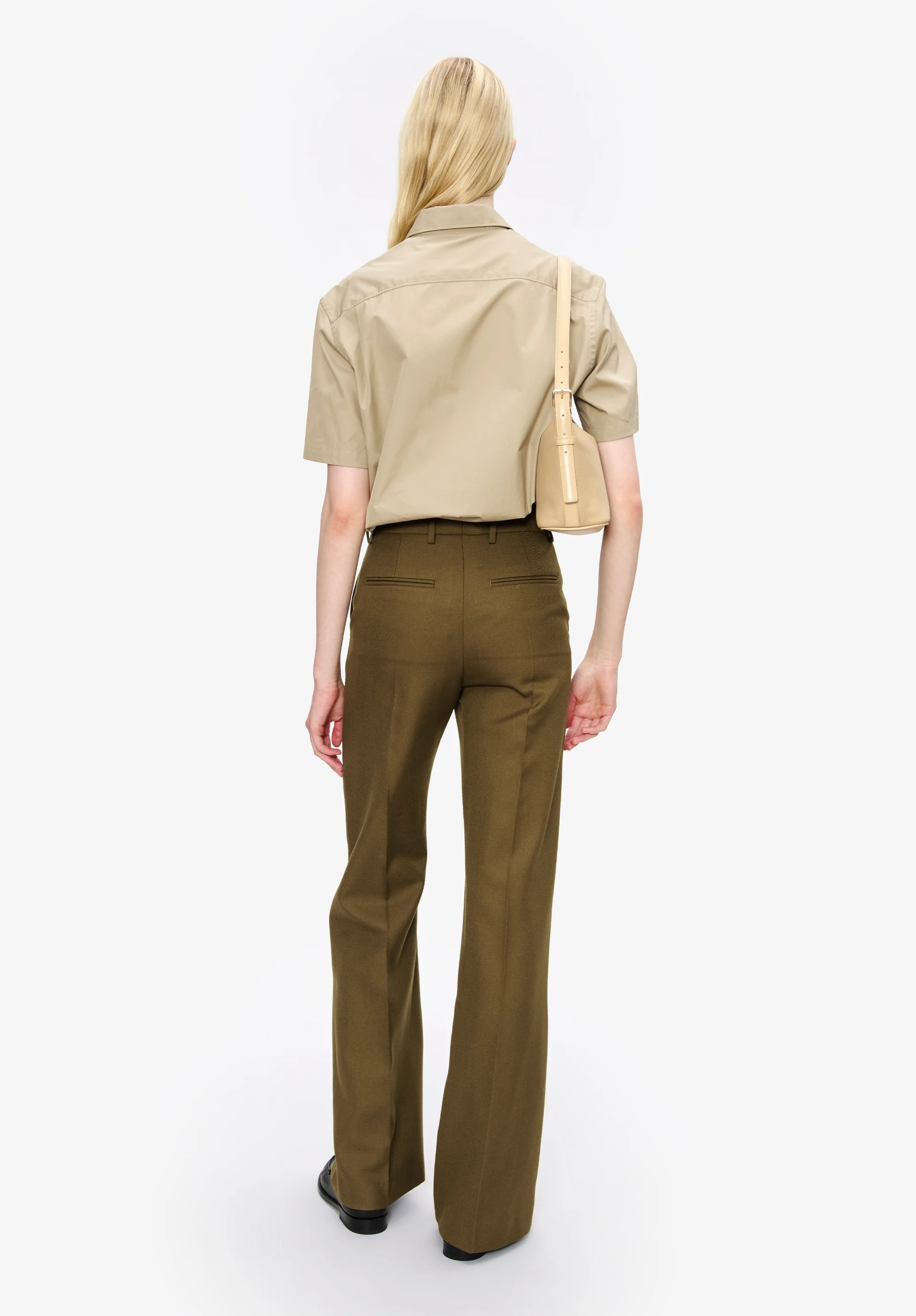 Poplin short-sleeve shirt - Image 6