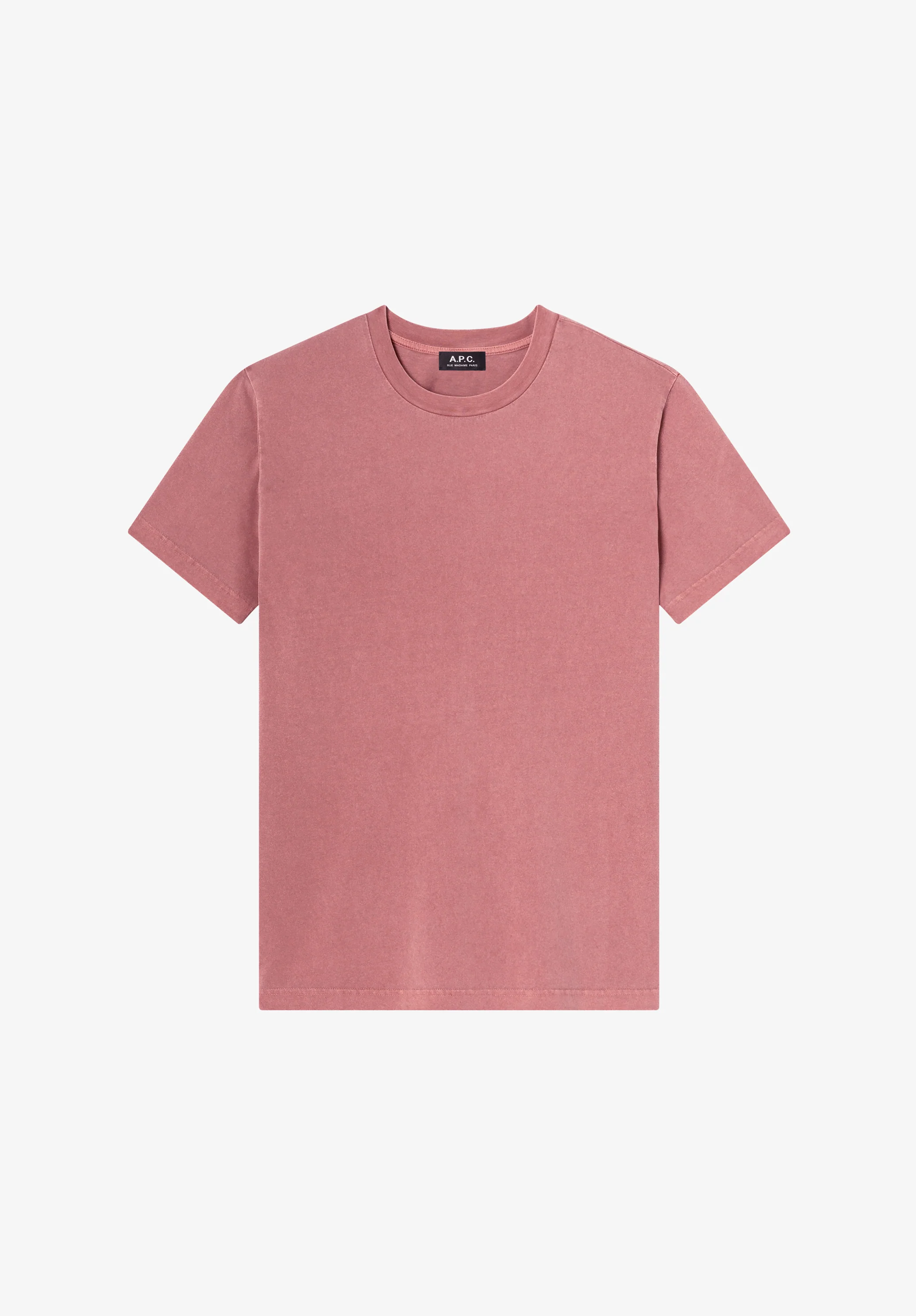 Raspberry pink A.P.C. Autumn 27 t-shirt