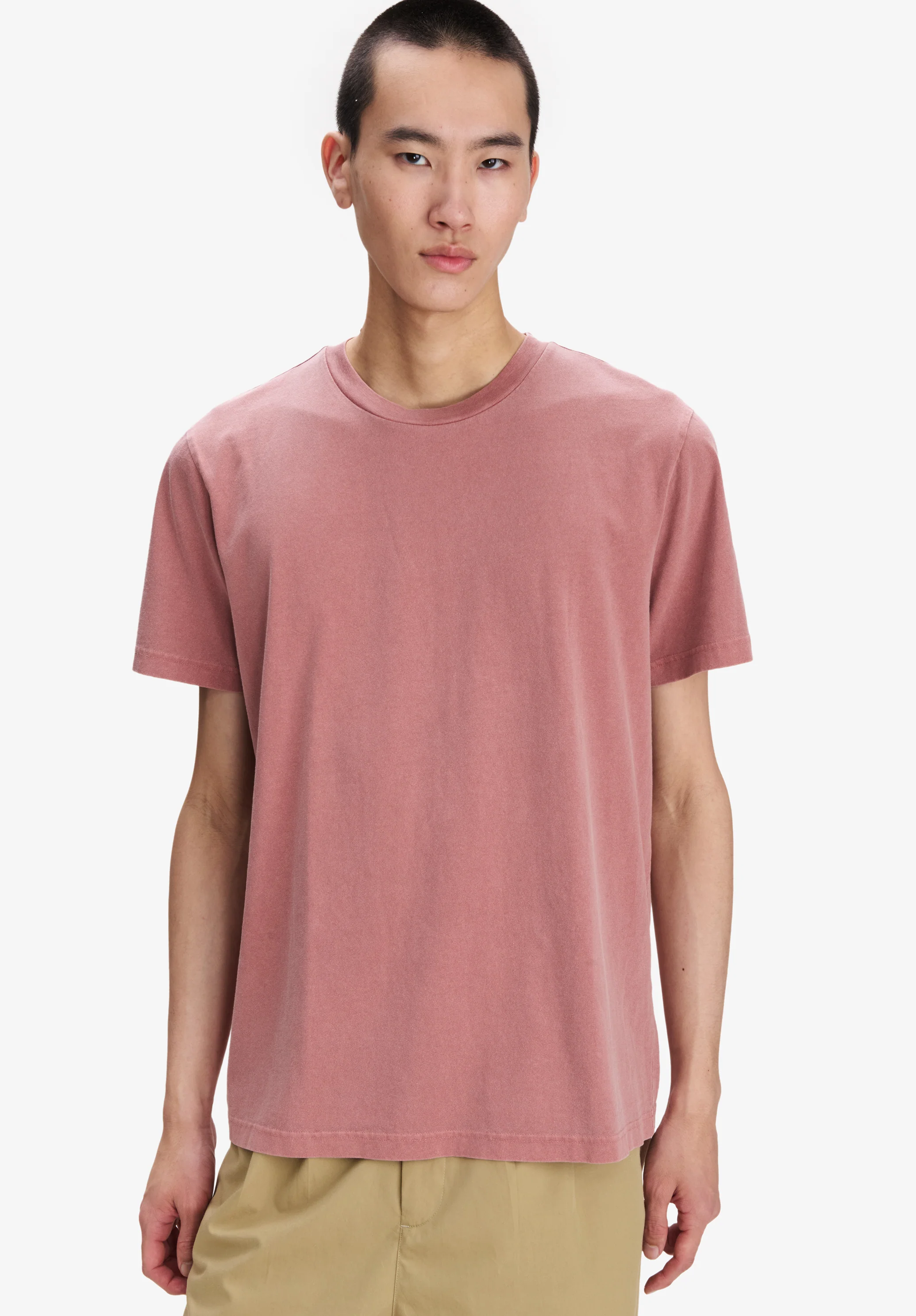 Raspberry pink A.P.C. Autumn 27 t-shirt - Image 4