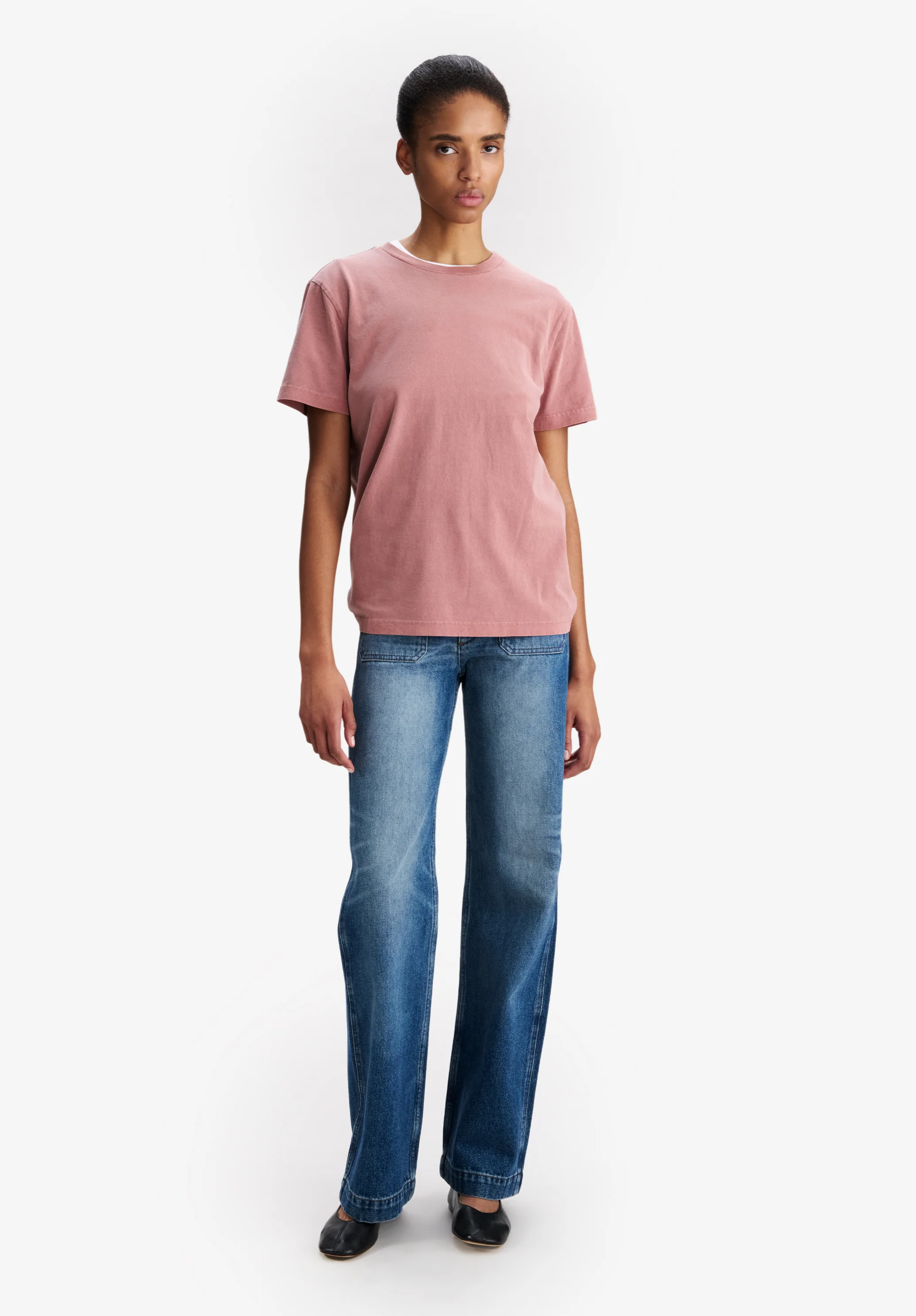 Raspberry pink A.P.C. Autumn 27 t-shirt - Image 5