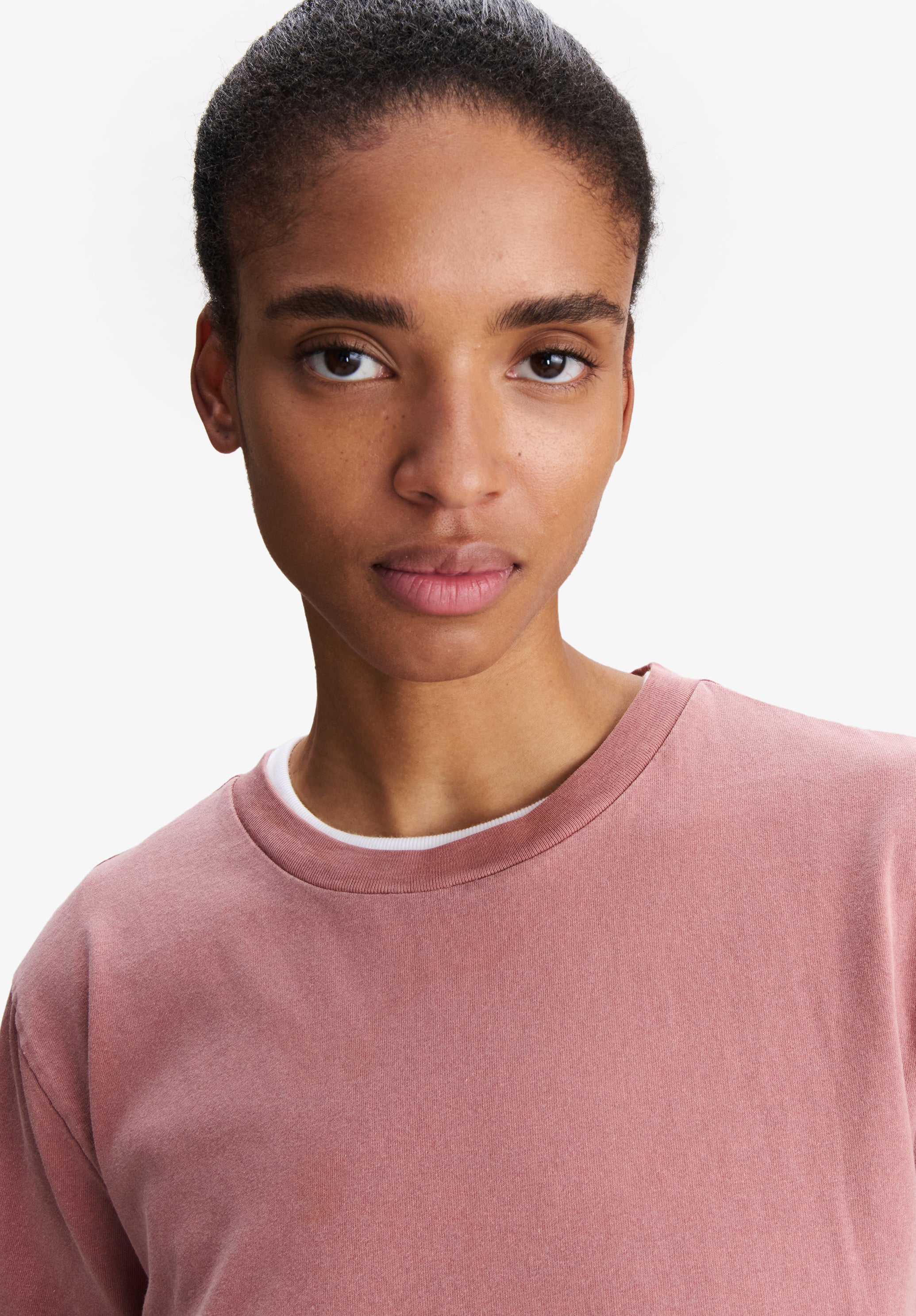 Raspberry pink A.P.C. Autumn 27 t-shirt - Image 7