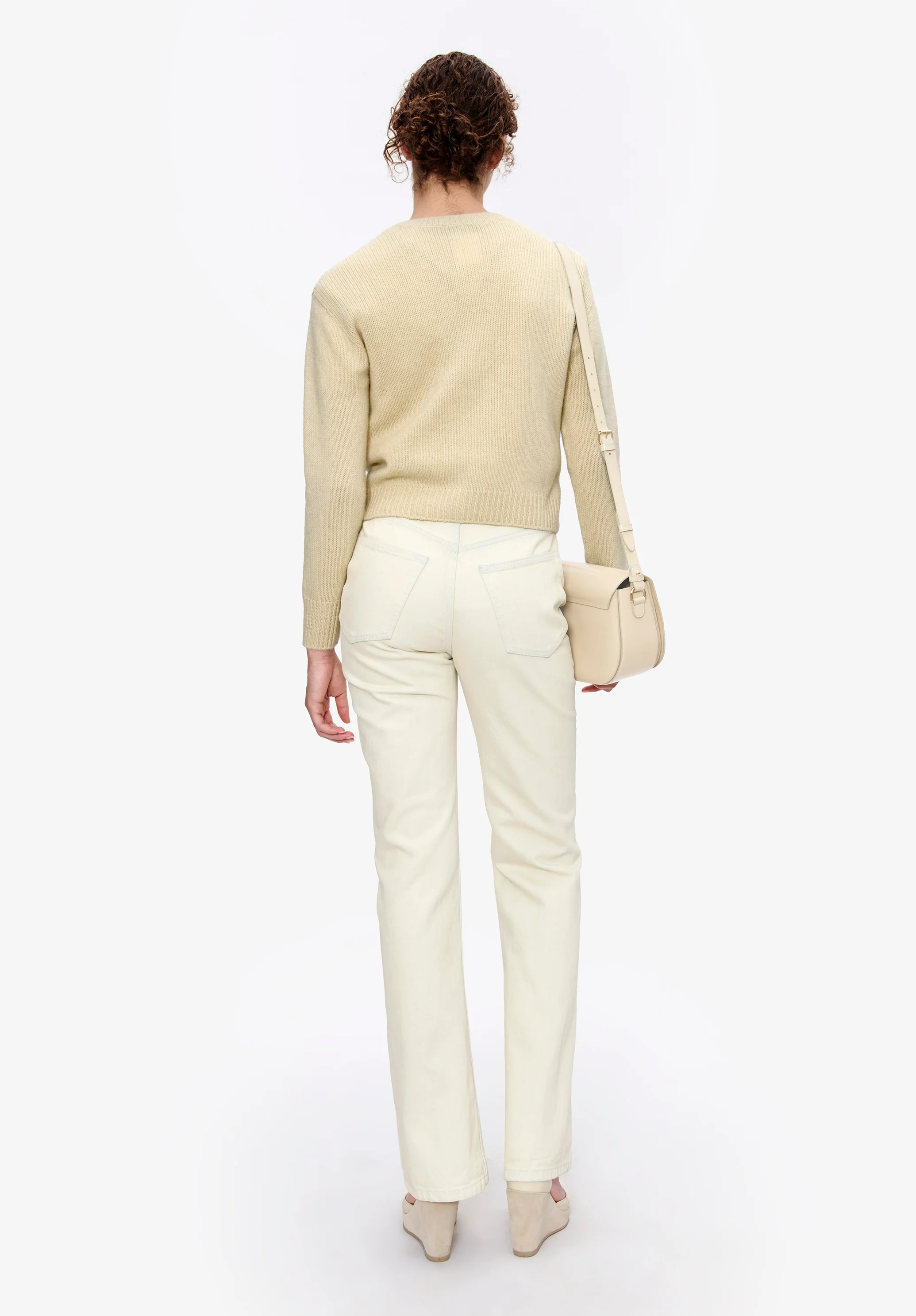 Short crew neck jumper - Image 3