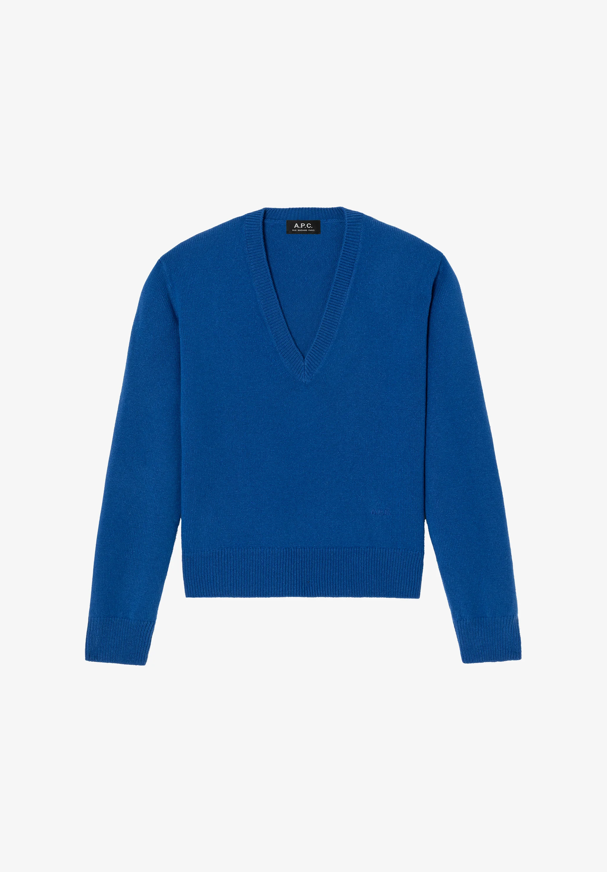 Short V-neck jumper - Image 2