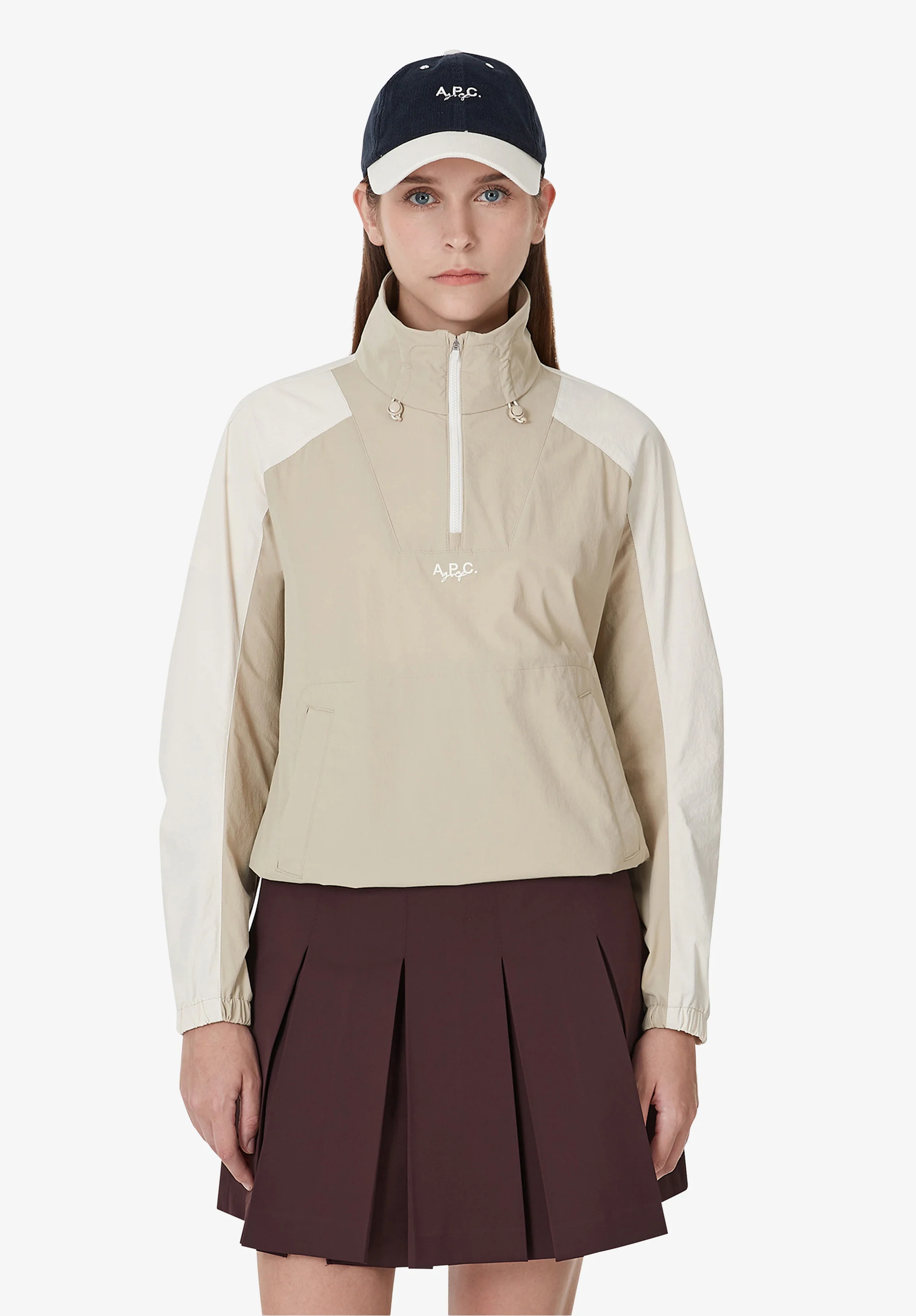 Stand-collar windbreaker - Image 3