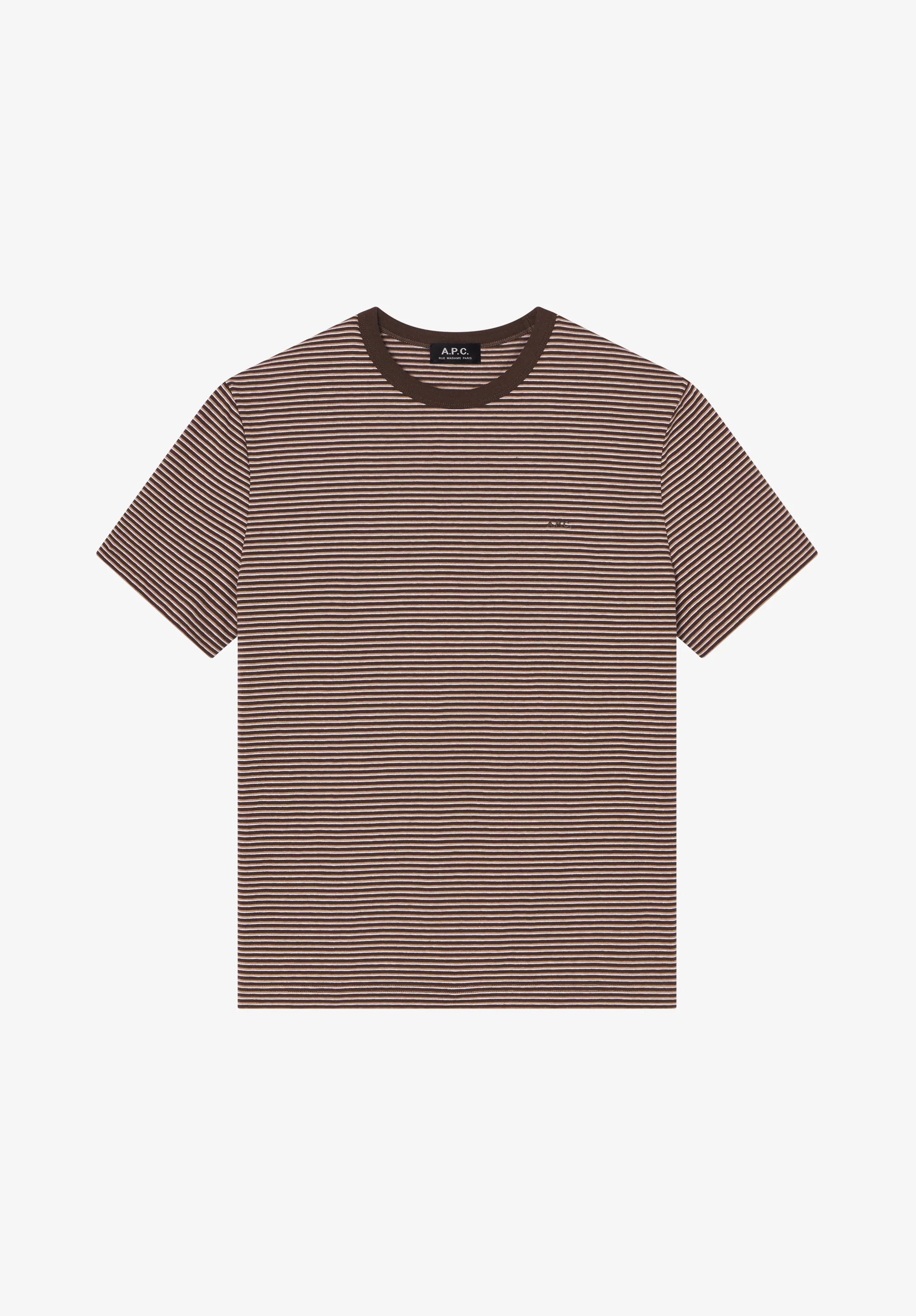 Striped brown t-shirt