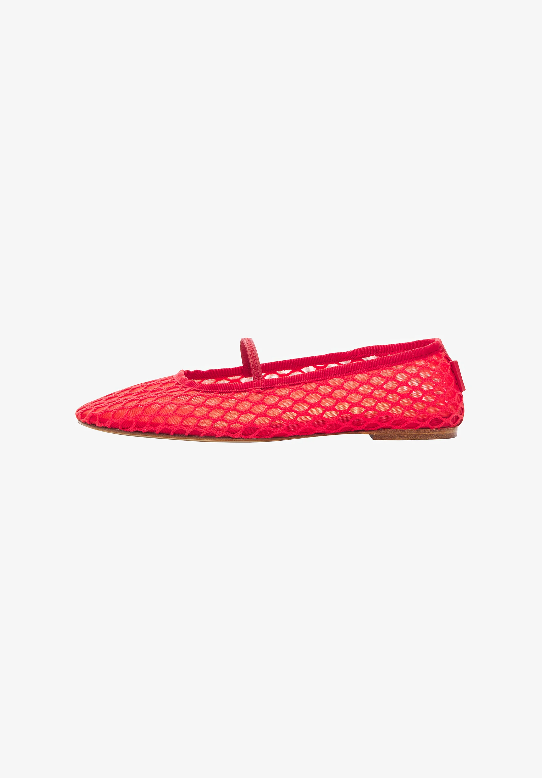 Swan ballet flats