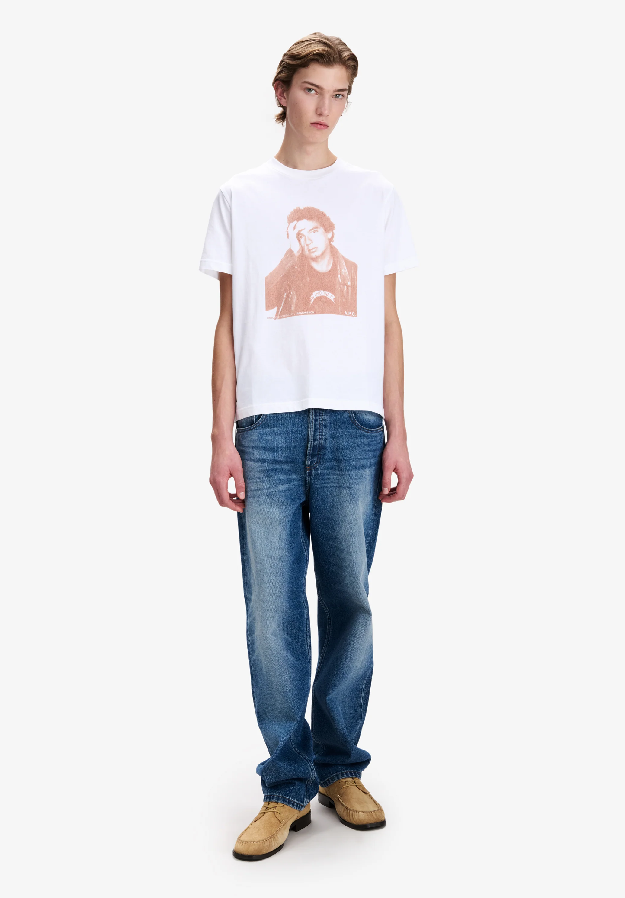 T-shirt printed with a photo of Jean Touitou - Image 2
